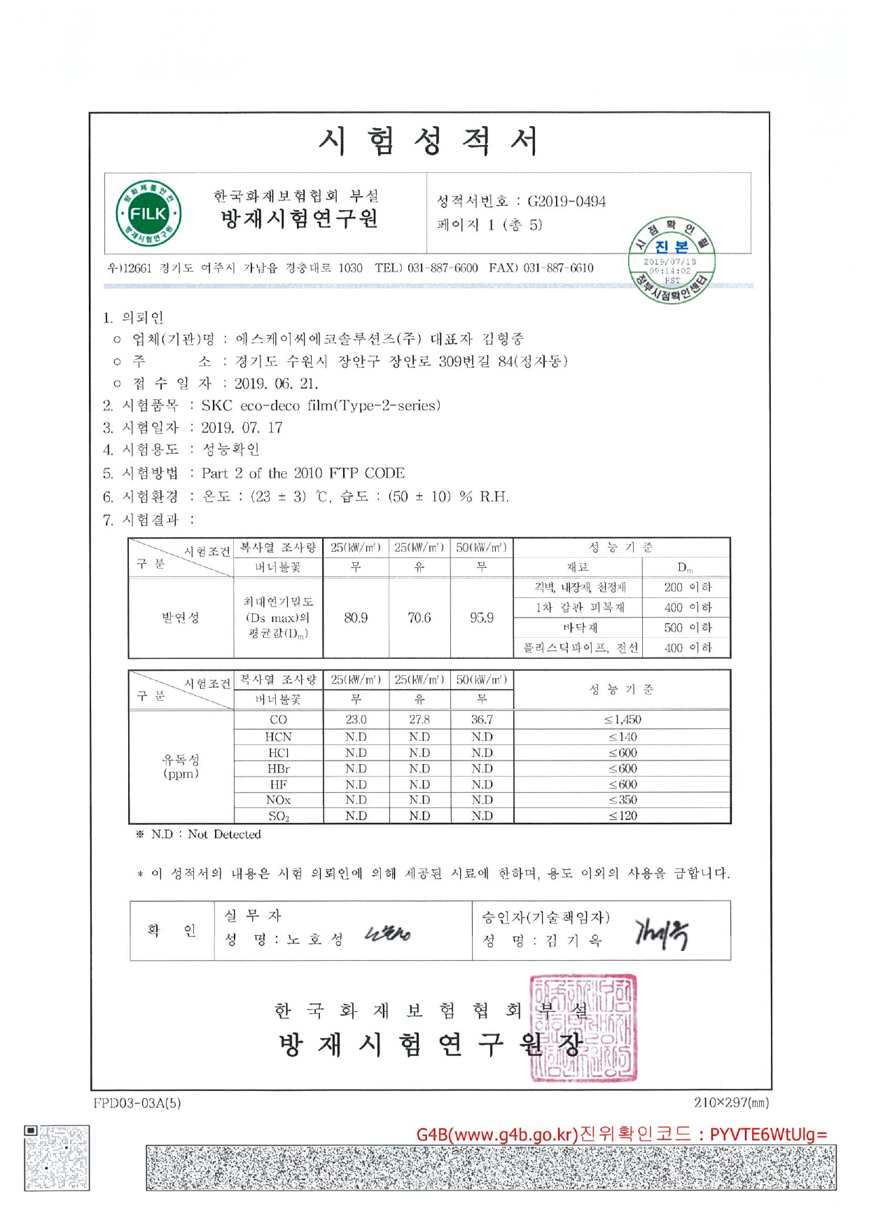 인증서 사진
